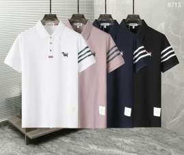 Picture of Thom Browne Polo Shirts Short _SKUThomBrowneM-4XL13xr2125428
